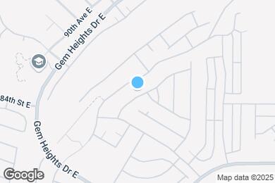 Map image of the property - 18510 94th Ave E