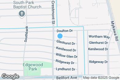 Map image of the property - 6015 Glenhurst Dr