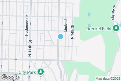 Map image of the property - 325 N 13th St