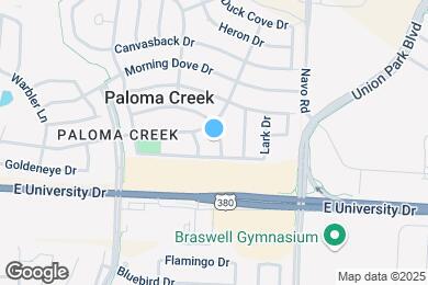 Map image of the property - 1810 Sparrow Ln