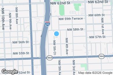 Map image of the property - 5647 NW 5th Ct