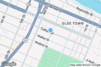 Map image of the property - 302 Telfair St
