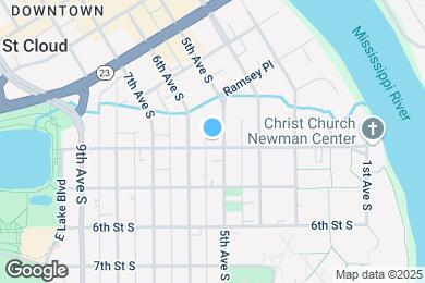 Map image of the property - 395 5th Ave S