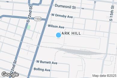 Map image of the property - 1712 Saint Louis Ave