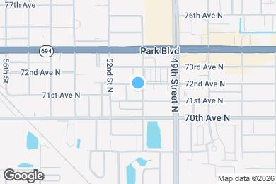 Map image of the property - 7150 50th St N