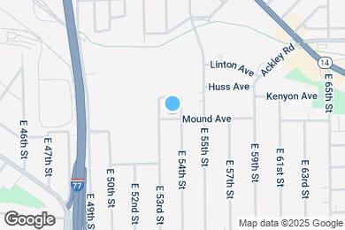 Map image of the property - 5315 Mound Ave