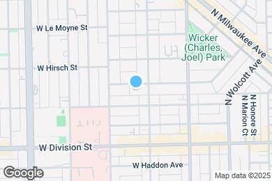 Map image of the property - 2117 W Evergreen Ave