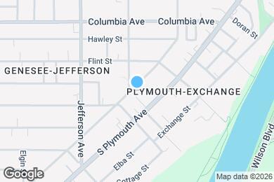 Map image of the property - 422 Seward St