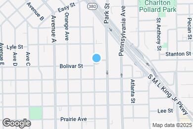Map image of the property - 2421 Neches St