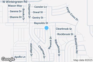 Map image of the property - 1558 Aberdeen Dr
