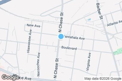 Map image of the property - 860 N Chase St