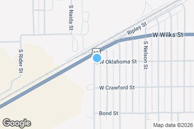 Map image of the property - 1001 Farley St