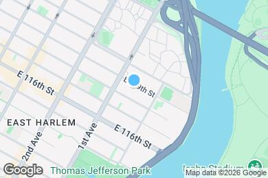 Map image of the property - 422 E 119th St