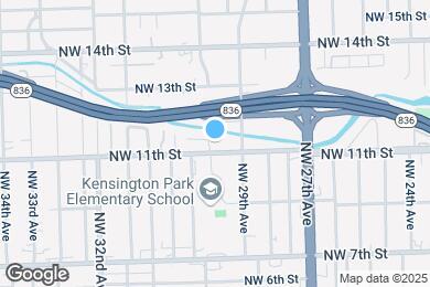 Map image of the property - 1107 NW 30th Ave