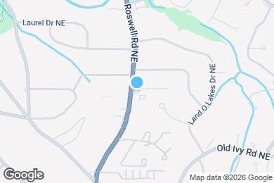 Map image of the property - 3873 Roswell Rd NE