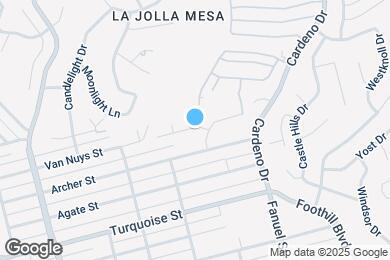 Map image of the property - 1173 Van Nuys St