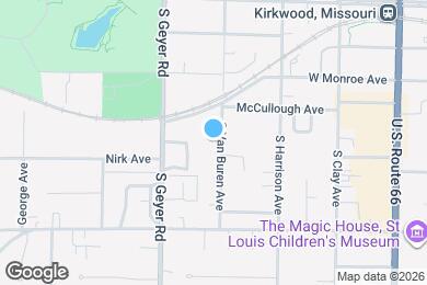 Map image of the property - 419 S Van Buren Ave