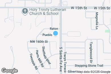 Map image of the property - 12 Pueblo