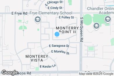 Map image of the property - 842 E Glenmere Dr