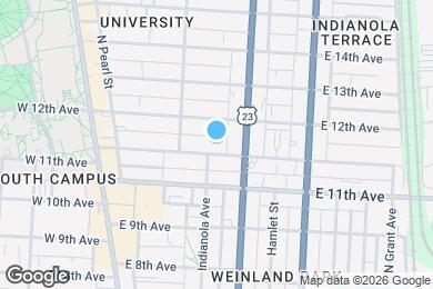 Map image of the property - 168 Chittenden Ave