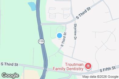 Map image of the property - Alexander Pointe Apartments