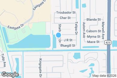 Map image of the property - 5722 Starbright Dr