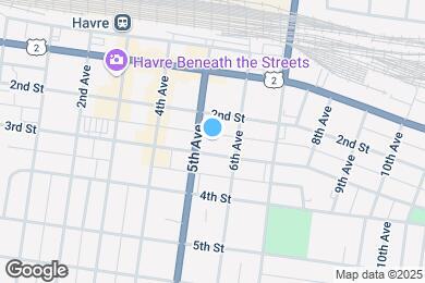 Map image of the property - 515 3rd St