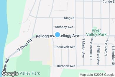 Map image of the property - 2721 Kellogg Ave