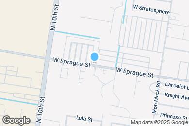 Map image of the property - 720 S Logan Dr