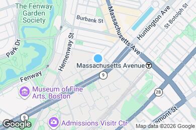Map image of the property - 76 Saint Stephen St