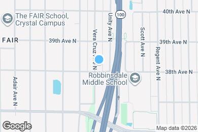 Map image of the property - 3808 Vera Cruz Ave N