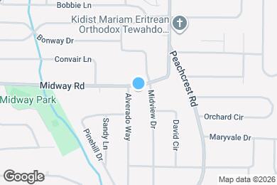 Map image of the property - 3331 Midway Rd