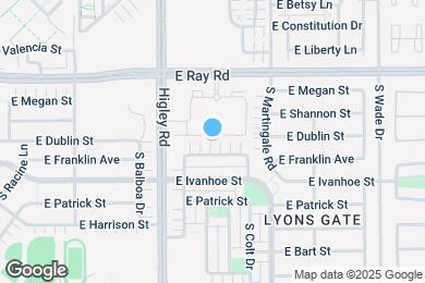 Map image of the property - 3292 E Franklin Ave