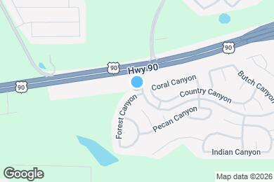 Map image of the property - 5607 Forest Canyon