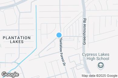 Map image of the property - 5847 Plantation Forest Dr