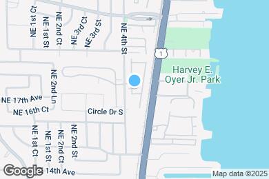 Map image of the property - 1834 NE 5th Ave