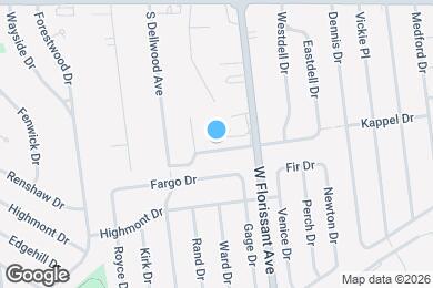 Map image of the property - 1341 Kappel Dr