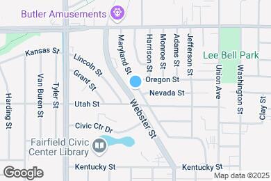 Map image of the property - 1301 Maryland St