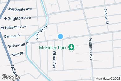 Map image of the property - 403 W Newell St