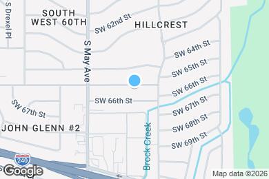 Map image of the property - 2728 SW 65th St