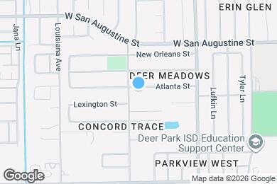 Map image of the property - 1610 Atlanta St