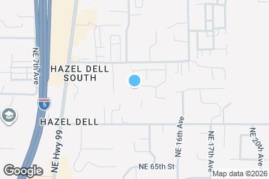 Map image of the property - 1307 NE 70th St