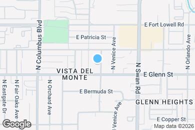 Map image of the property - 2817 N Desert Ave