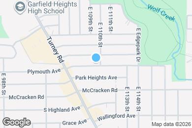 Map image of the property - 5032 E 110th St