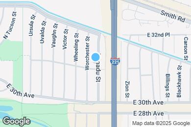 Map image of the property - 3115 Xanadu St