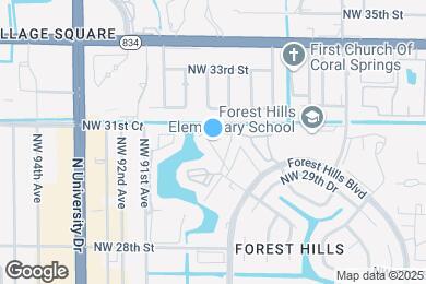 Map image of the property - 8905 NW 28th Dr