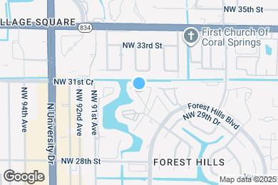Map image of the property - 8911 NW 28th Dr