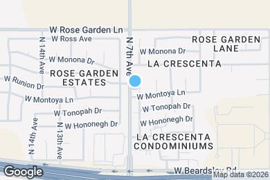 Map image of the property - 20610 N 6th Dr