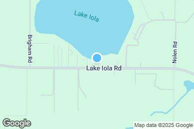 Map image of the property - 15848 Lake Iola Rd