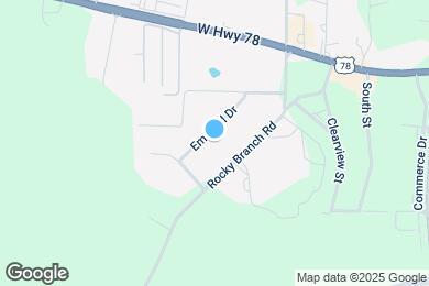 Map image of the property - 626 Emerald Dr
